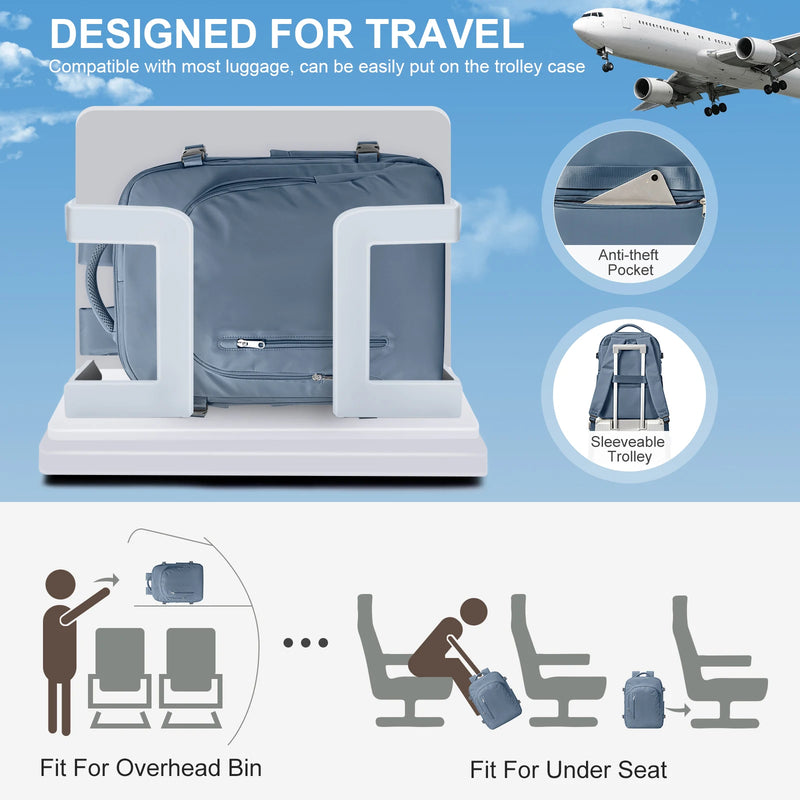 Mochila de viagem Unissex Grande Capacidade - EasyJet